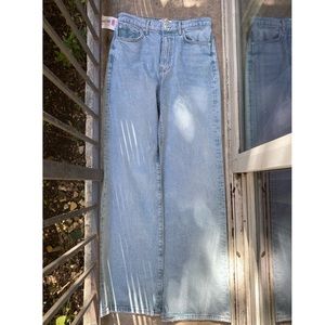 NWT - Free People Wide Leg Jeans